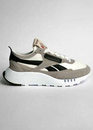 Reebok legacy gray/white1 фото