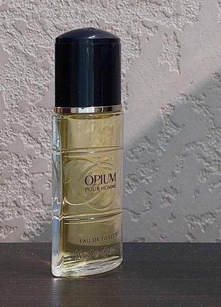 Ysl opium pour homme,yves saint laurent opium, edt, оригинал, винтажная миниатюра, редкость, vintage2 фото