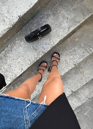 Босоножки натуральная кожа черные белые коричневые