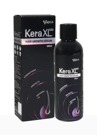 Кера хл 60 мл потужна сиворотка для росту волосся, ipca new kera xl hair growth serum3 фото