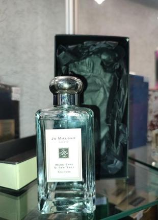 Jo malone wood sage & sea salt 100 ml унісекс тестер3 фото