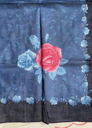 Новый платок 65*65 см хлопковый коттоновый платок платок платок, просвечивающаяся ткань2 фото
