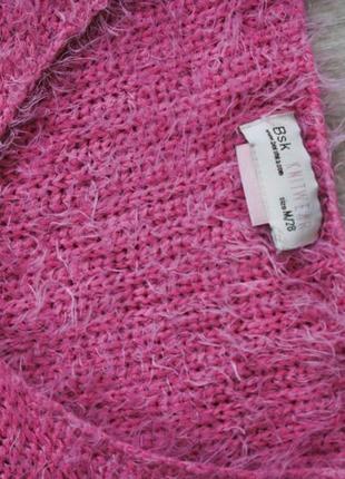 Розовый свитер травка bershka2 фото