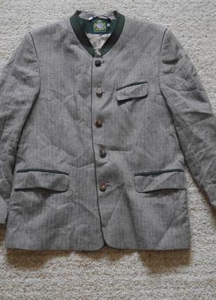 Пиджак-куртка с льном размер 50 hammerschmid