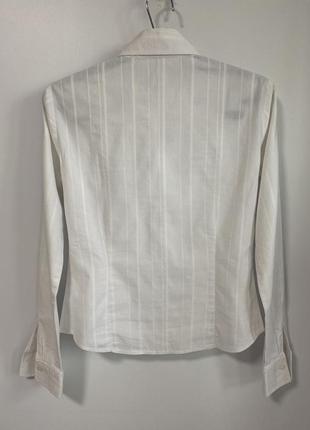 Сорочка morgan, блузка біла бавовна2 фото