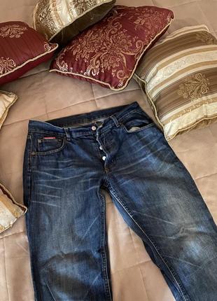 Трендовые синие джинсы divided с низкой талией клеш дивидед трендовые актуальные flared leg5 фото