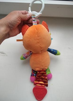 Lamaze игрушка подвеска лисичка 3
