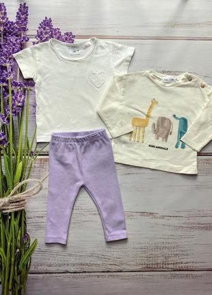 Комплект костюм футболка лосины реглан