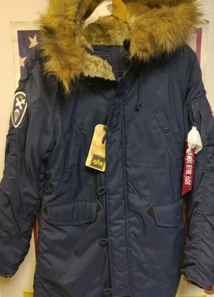 Теплая куртка alpha industries altitude w parka2 фото