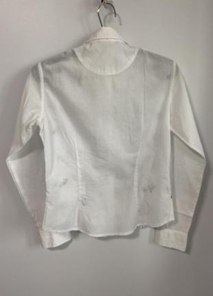 Блуза colin’s, рубашка белая, блузка хлопковая4 фото
