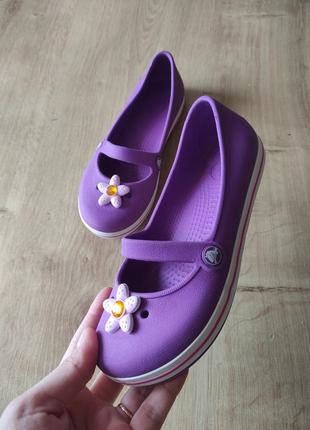 Дитячі балетки crocs, оригінал. розмір вказаний 30 (з13)