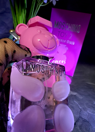 🍬оригинал 🍬распив moschino toy 2 bubble gum2 фото