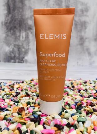 ✔️оригінал очищаюча освітлююча олія elemis  superfood aha glow cleansing butter1 фото