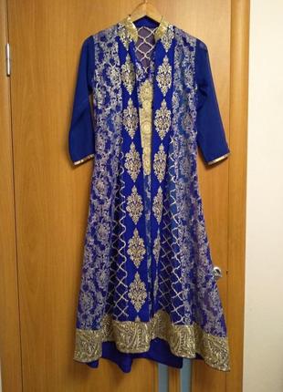 Дивовижна сукня плаття кафтан накидка вишиванка1 фото