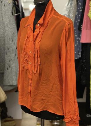 Шелковая блуза prada2 фото