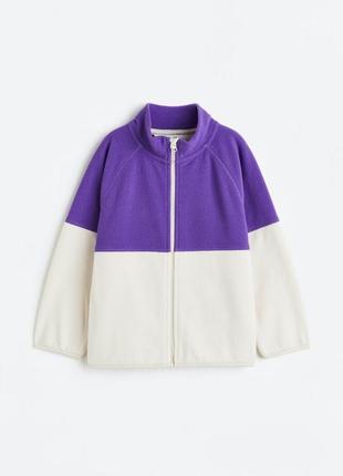 Флісова кофта для дівчинки  h&m (эйч энд эм) 2