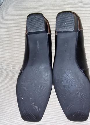 Кожаные туфли jenny by ara,размер 40 (26 cm) полнота g9 фото