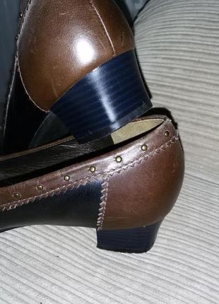 Кожаные туфли jenny by ara,размер 40 (26 cm) полнота g10 фото