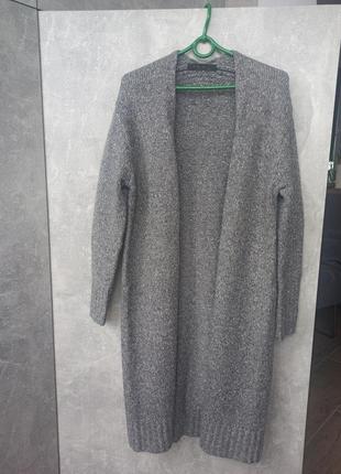 Кардиган свитер размер м/ л длинный свободный