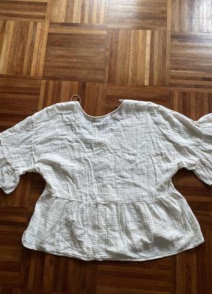 Блуза рубашка муслиновая f&amp;f 187 фото