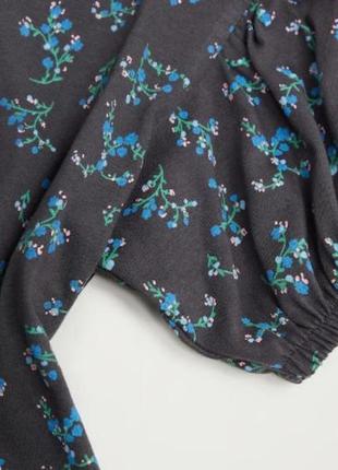 Стильная кофта блузка блуза топ для девочки бренд mango (испания) кофта реглан4 фото