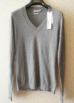 Женский пуловер calvin klein jeans серого цвета.1 фото