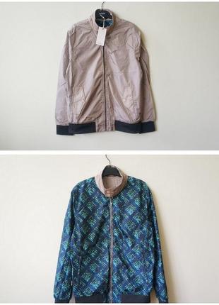 Мужская двухсторонняя легкая куртка бомбер ветровка scotch&soda amsterdam оригинал