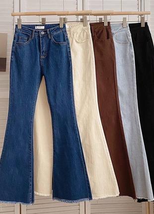 Стильні джинси кльош9 фото