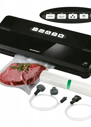Вакуумный упаковщик, вакууматор silver crest sv 125 c3 black