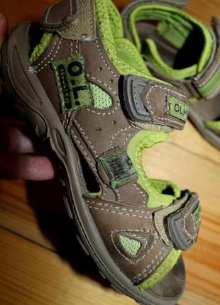 28 разм. сандалии twisty olimits. кожа