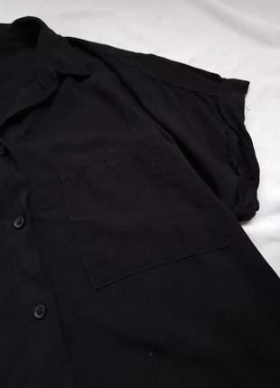 Базовая черная рубашка new look2 фото