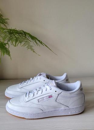 Кросівки шкіряні оригінал reebok club c85 bs7686 р.39