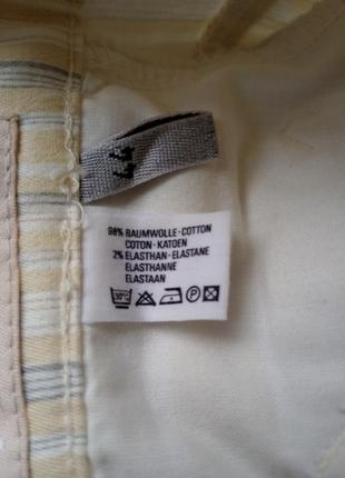 Коттоновые винтажные длинные широкие шорты, zerres stretch6 фото