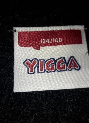 Стильный теплый свитер травка девочке 3