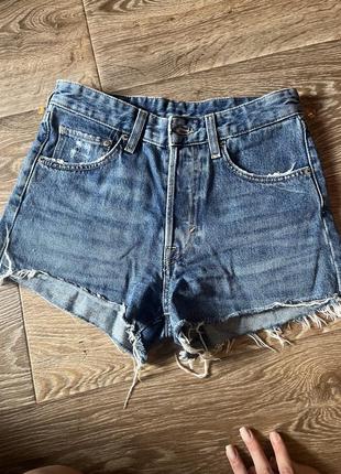 Шорты джинсовые