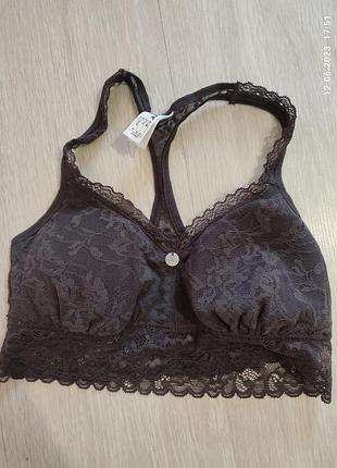 Бра топ кружевний