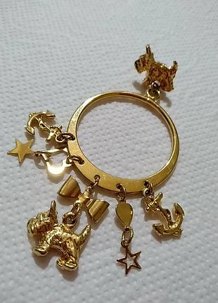 Одиночная серьга с подвесками