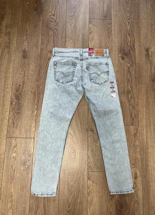 Джинсы levis 512 slim tapper 34x32  мужские2 фото