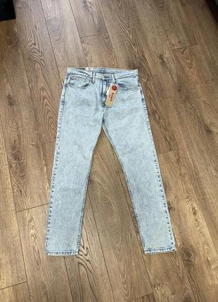 Джинсы levis 512 slim tapper 34x32  мужские