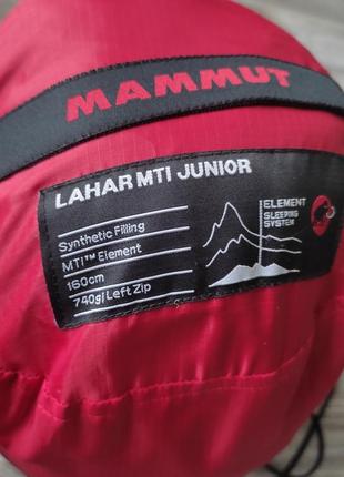 Спальник спальный мешок mammut lahar mti junior10 фото