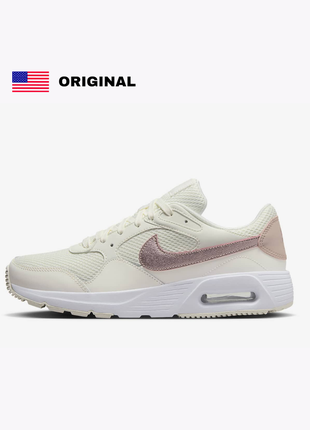 Оригінальні 🇺🇸 жіночі кросівки nike air max sc. колір білий з бежевим. усі розміри в описі.1 фото