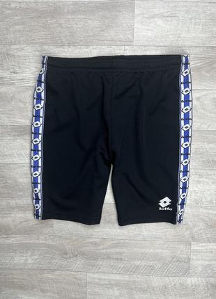 Lotto calcio italia шорты l размер винтажные спортивные чёрные оригинал