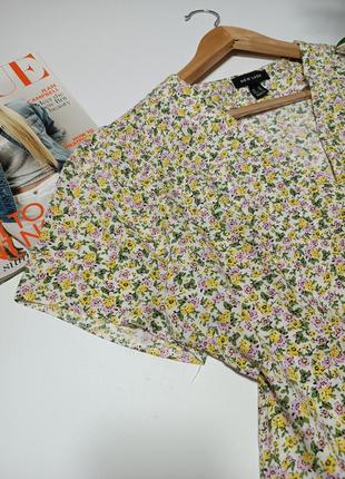 Сукня плаття в квітковий принт2 фото
