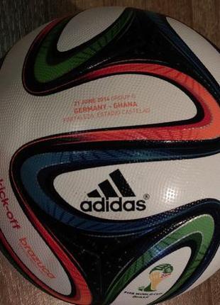 М'яч adidas brazuca офіційний kick-off ball германія-гана чм2014 fifa2 фото