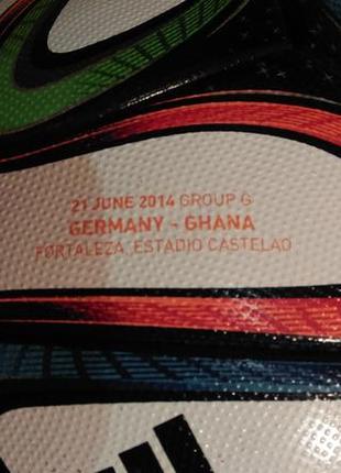 М'яч adidas brazuca офіційний kick-off ball германія-гана чм2014 fifa8 фото