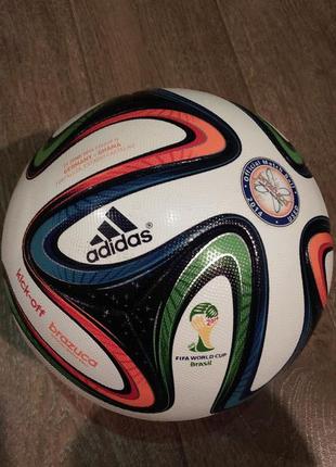 М'яч adidas brazuca офіційний kick-off ball германія-гана чм2014 fifa6 фото