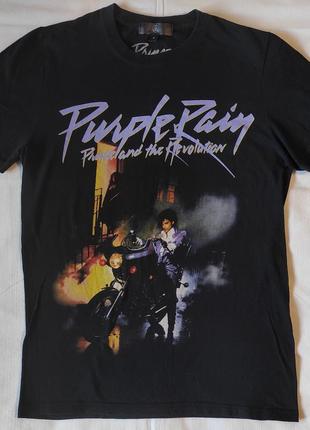 Футболка принц prince and the revolution "purple rain"1 фото