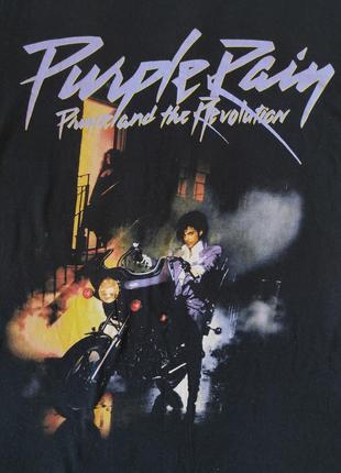 Футболка принц prince and the revolution "purple rain"2 фото