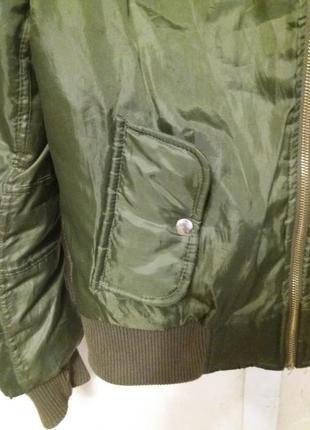 Бомбер утепленная куртка на синтепоне6 фото