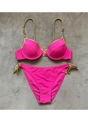 Новые розовый женский купальник